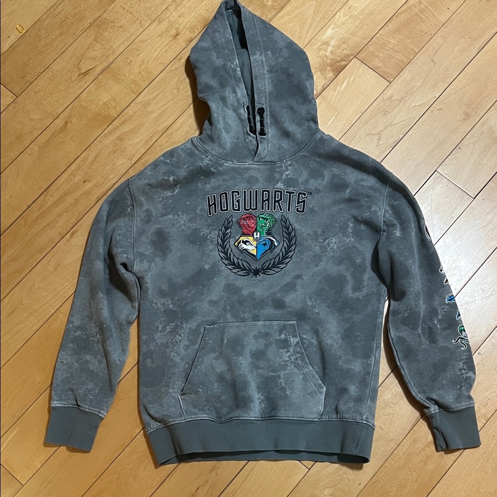 2/$30 Youth Harry Potter Gray Hogwarts Hoodie
